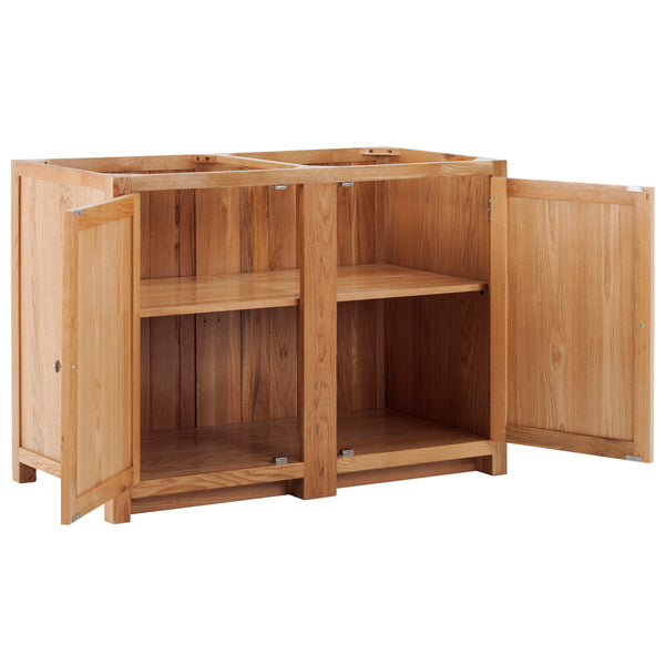 Corner Cabinet or Large Base Cabinet in Oak