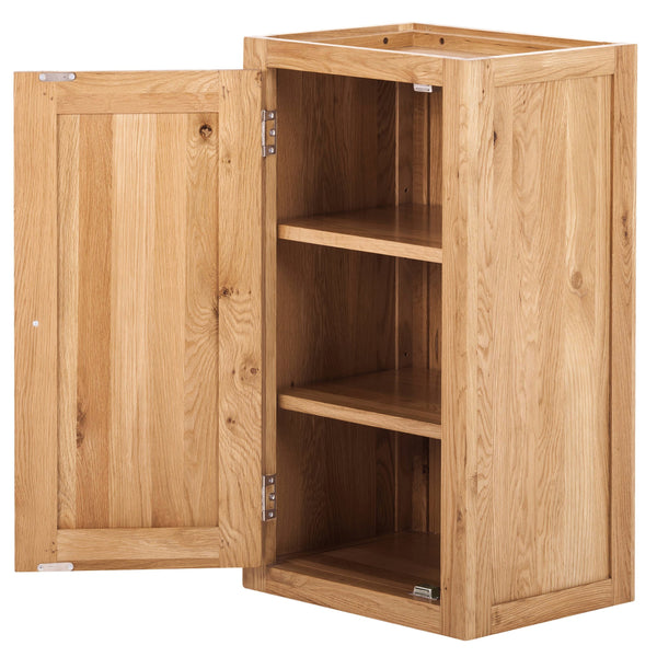 Small Oak Wall Cabinet