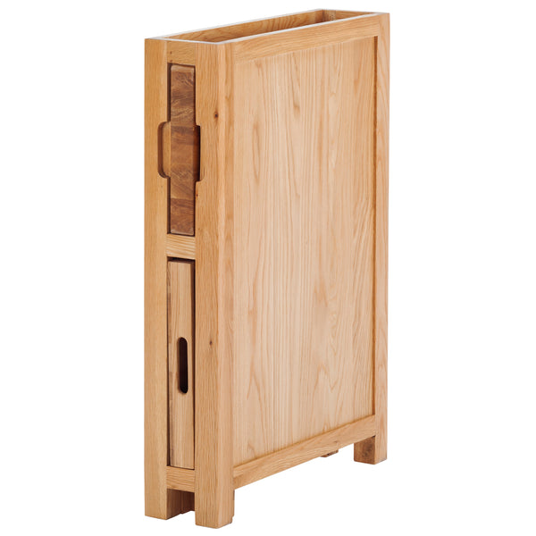 Oak Chopping Board and Tray Cabinet