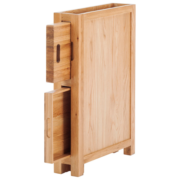 Oak Chopping Board and Tray Cabinet